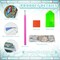 12-Piece DIY Diamond Art Bookmarks Kit – 5D Acrylic Dotz Rhinestone Floral Bookmarks for Adults, Women, Beginners with Tassels, Diamond Painting Craft Supplies